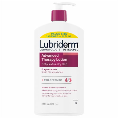 Lubriderm® Advanced Therapy Lotion Perspective: front