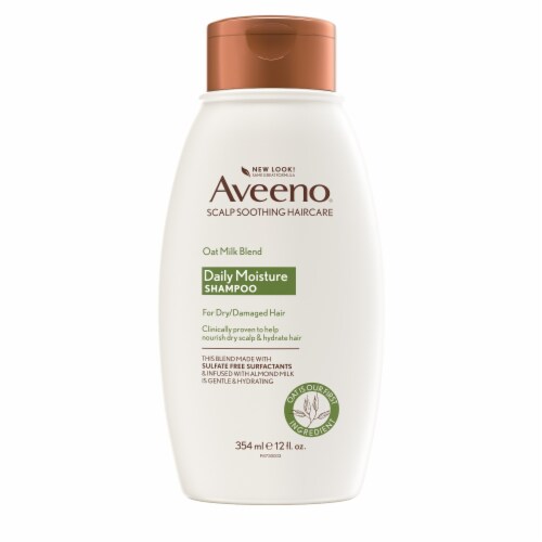Aveeno® Scalp Soothing Oat Milk Blend Shampoo Perspective: front