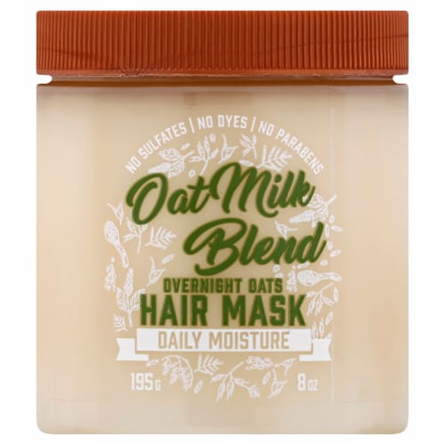 Aveeno Oat Milk Blend Overnight Oats Hair Mask Perspective: front