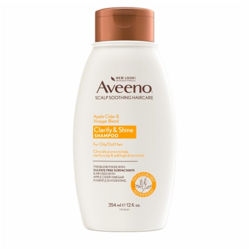 Aveeno® Apple Cider Vinegar Blend Shampoo Perspective: front