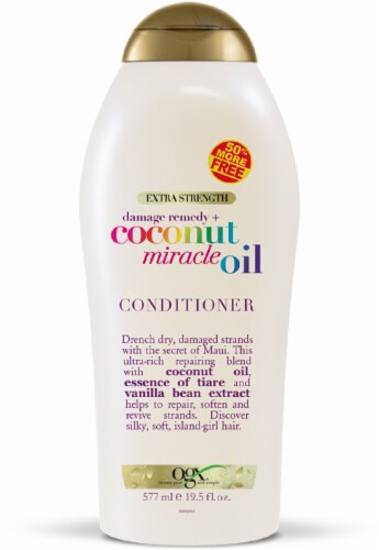 OGX® Coconut Miracle Oil Conditioner Perspective: front