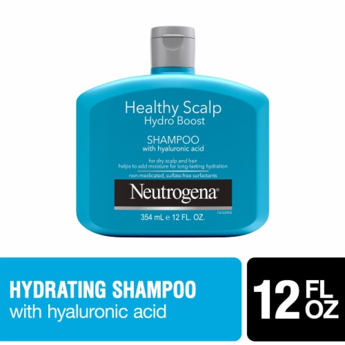 Neutrogena Moisturizing Healthy Scalp Hydro Boost Shampoo for Dry Hair and Scalp, Color-Safe