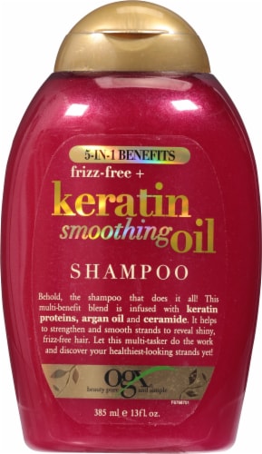 OGX® Keratin Smoothing Oil Shampoo, 13 fl - Ralphs