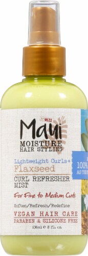 Maui Moisture Lightweight Curls + Flaxseed Curl Refresher Mist Perspective: front