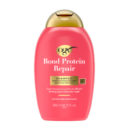 OGX Repair & Protect Bond Protein Repair Shampoo Perspective: front