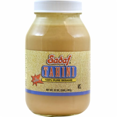 Sadaf® Tahini in Jar Perspective: front