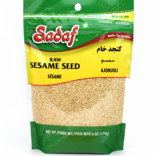 Sadaf Raw Sesame Seeds Perspective: front