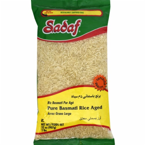 Sadaf Basmati Rice Perspective: front