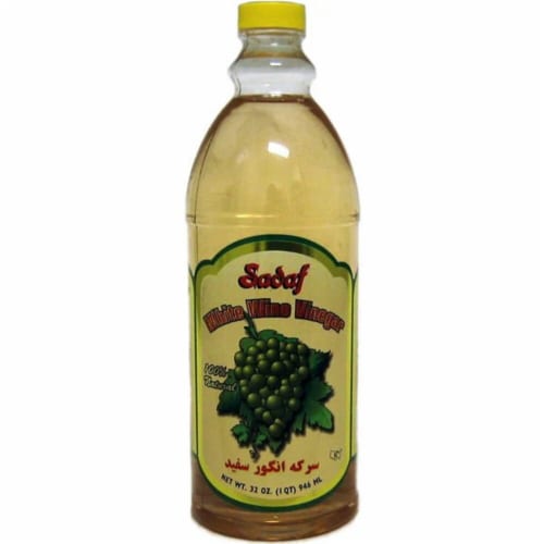 Sadaf White Wine Vinegar Perspective: front