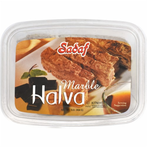 Sadaf Marble Chocolate Halva Perspective: front