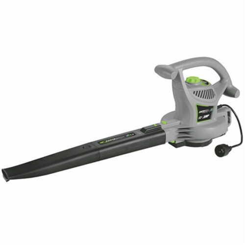 Earthwise BVM22012 12 Amp Corded 3-in-1 Blower- Vac- Mulch Perspective: front