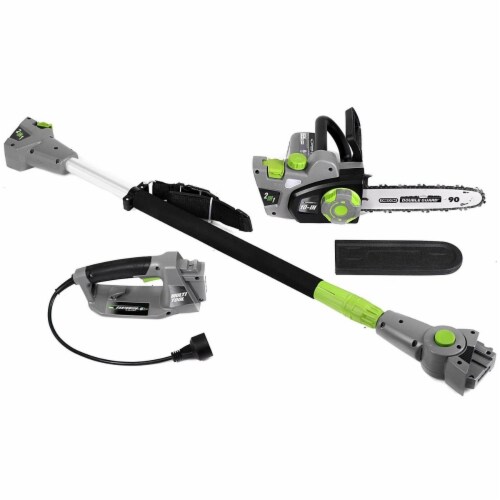 Earthwise 2-in-1 Convertible Pole Chain Saw Perspective: front