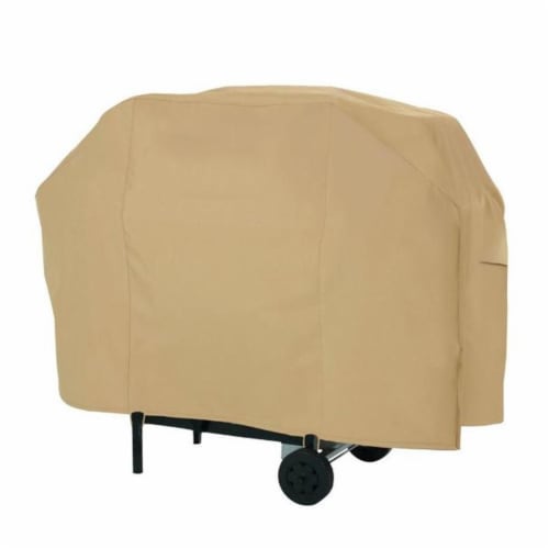 Classic Accessories 53912-EC CART BBQ COVER SAND -MED-8CS Perspective: front