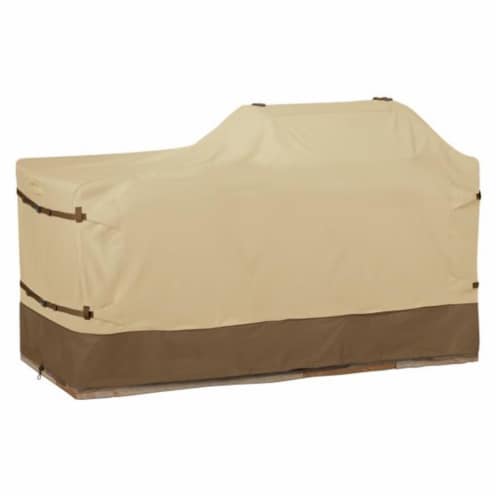 Classic Accessories 55-625-031501-00 Island Grill Cover, Pebble Perspective: front