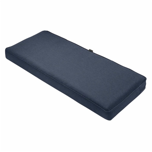 Classic Accessories 62-014-INDIGO-EC Montlake Bench Cushion Foam And Slip  Cover, Heather Indi, 1 - Fry's Food Stores