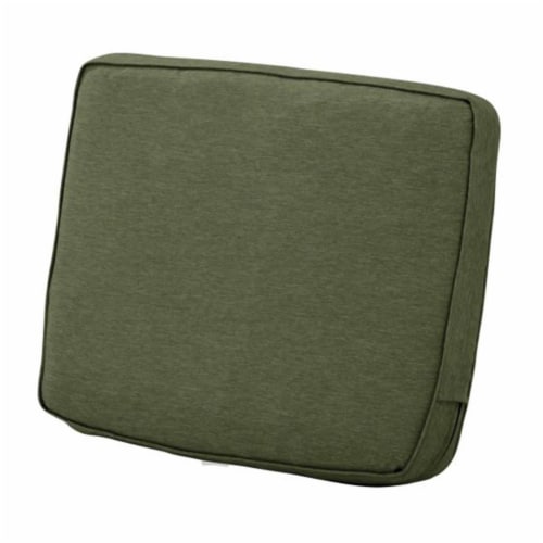 Classic Accessories 62-025-HFERN-EC Montlake FadeSafe Patio Lounge Back Cushion, Heather Fern Perspective: front