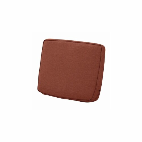 Classic Accessories 62-025-HHENNA-EC Montlake FadeSafe Patio Lounge Back Cushion, Heather Hen Perspective: front