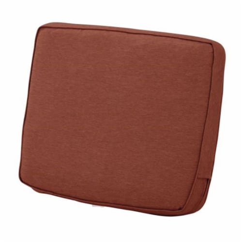 Classic Accessories 62-028-HHENNA-EC Montlake FadeSafe Patio Lounge Back Cushion, Cheather He Perspective: front