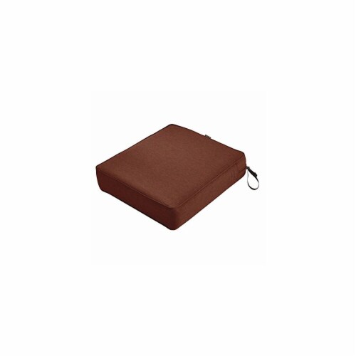 Classic Accessories 62-053-HHENNA-EC 5 x 23 x 25 in. Seat Cushion Combo - Henna Perspective: front