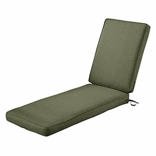 Classic Accessories 62-029-HFERN-EC 3 x 80 x 26 in. Seat Cushion Combo - Fern Perspective: front