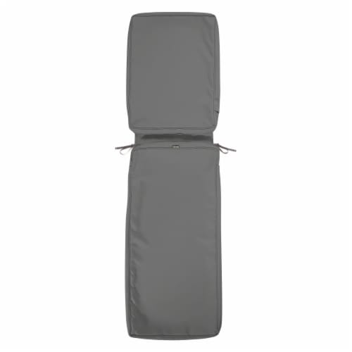 Classic Accessories 60-444-010801-RT Montlake Fadesafe Chaise Lounge Cushion Slip Cover, Ligh Perspective: front