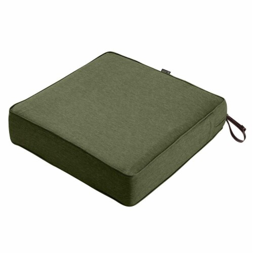 Classic Accessories 62-019-HFERN-SET Montlake FadeSafe Square Patio Lounge Seat Cushion Combo Perspective: front