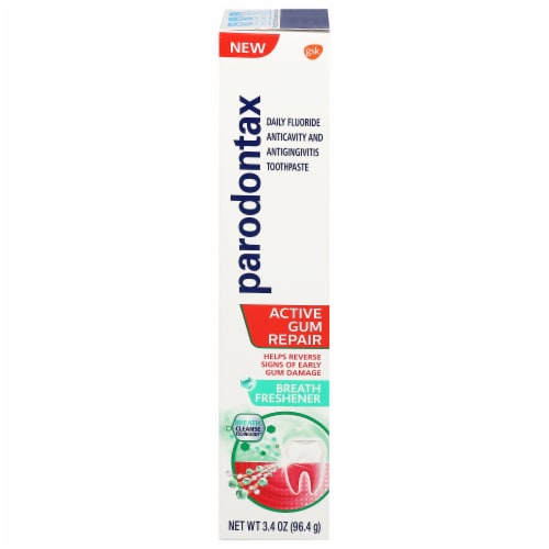 Parodontax Active Gum Repair Breath Freshener Toothpaste Perspective: front