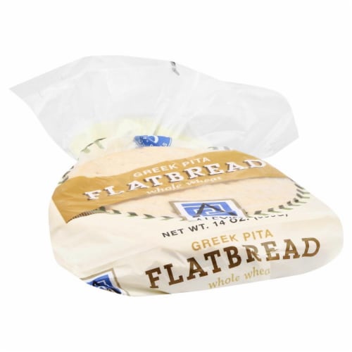 Alexis® Whole Wheat Greek Pita Flatbread Perspective: front