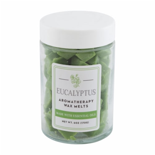 Northern Lights Candles Wax Melt Jar - Eucalyptus Perspective: front