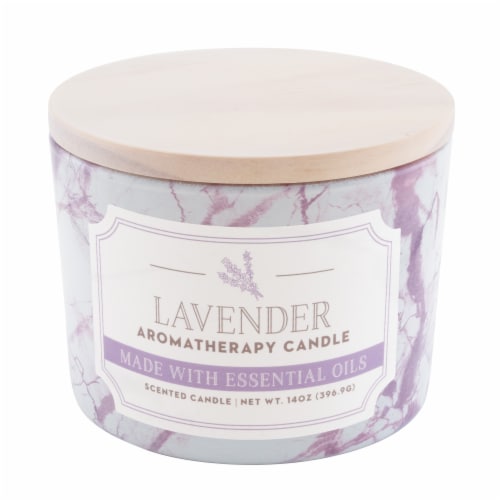 Northern Lights Candles Aromatherapy Candle - Lavender Perspective: front