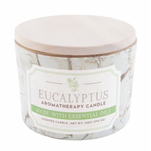Northern Lights Candles Aromatherapy Candle - Eucalyptus Perspective: front