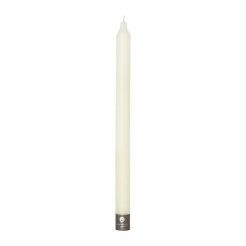 Northern Lights Candles Open Stock Tapers - Ivory Perspective: front