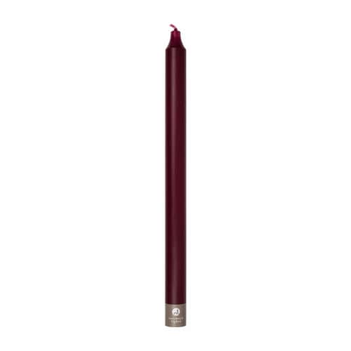 Northern Lights Candles Open Stock Tapers - Bordeaux Perspective: front