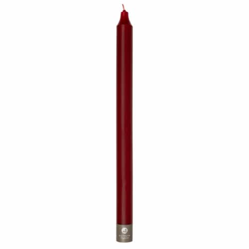 Northern Lights Crimson Premium Taper Candles Perspective: front