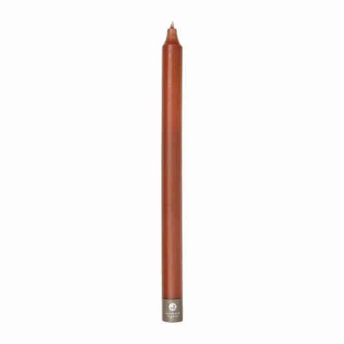 Northern Lights Candles Open Stock Tapers - Terra Cotta Perspective: front