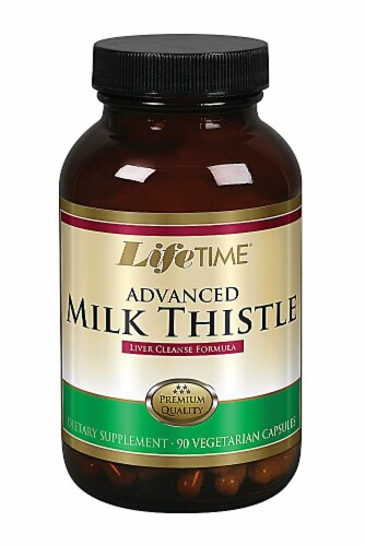 Lifetime  Advanced Milk Thistle Perspective: front