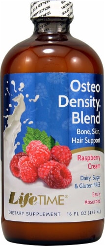 Lifetime  Osteo Density Blend   Raspberry Cream Perspective: front