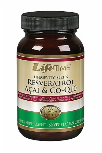 Lifetime  Lifegevity™ Series Resveratrol Acai and Co-Q10 Perspective: front