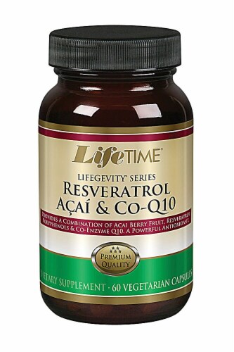 Lifetime  Lifegevity™ Series Resveratrol Acai and Co-Q10 Perspective: front