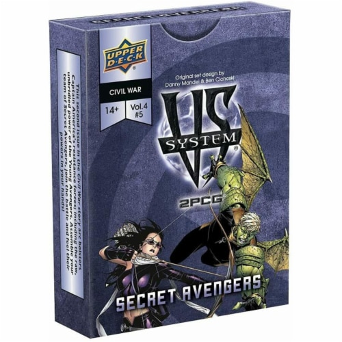 The Upper Deck UPR95328 VS System 2PCG Marvel Secret Avengers Card Game Perspective: front