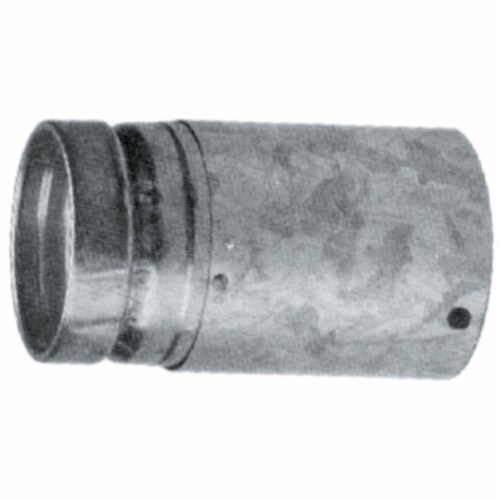 SELKIRK RV 3 In. x 18 In. Adjustable Round Gas Vent Pipe 103084 Perspective: front