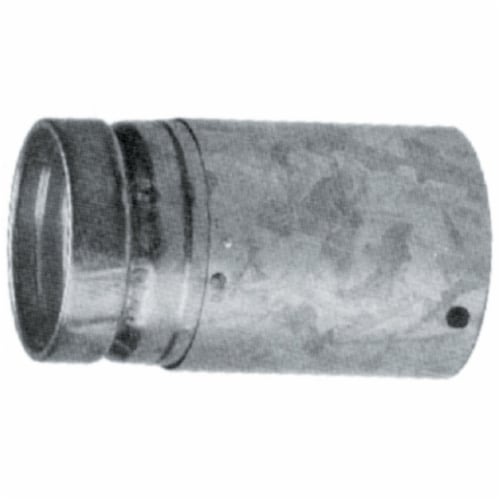 SELKIRK RV 6 In. x 18 In. Adjustable Round Gas Vent Pipe 106084 Perspective: front