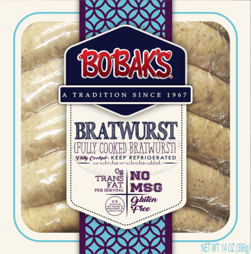 Bobak's® German Style Bratwurst Perspective: front