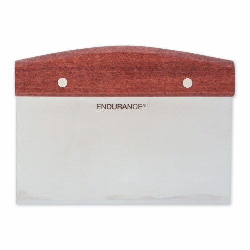 Chef Pomodoro Multi-Purpose 6 Bench Scraper, Pizza Dough Scraper