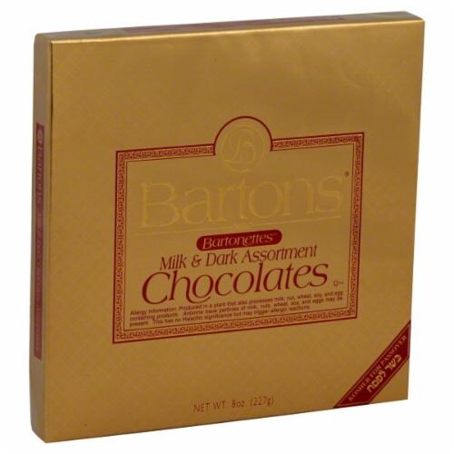 Bartons Bartonettes Milk & Dark Assorted Chocolates Perspective: front