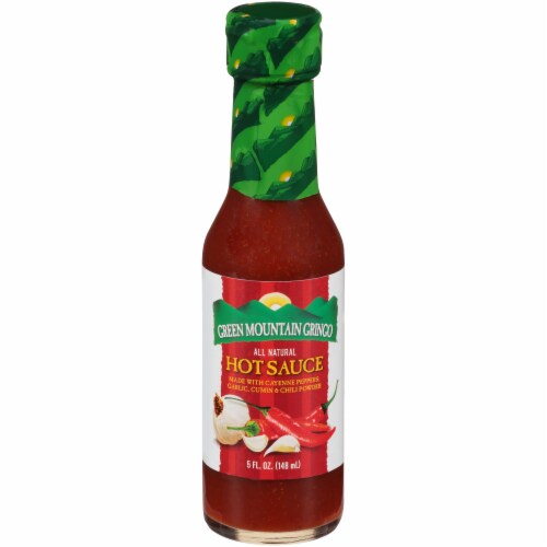 Green Mountain Gringo All Natural Hot Sauce Perspective: front