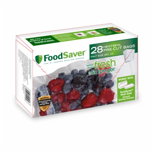 FoodSaver® Heat Seal Pre-Cut Bags, 1 ct - King Soopers