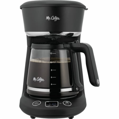 Mr. Coffee® Programmable 12Cup Coffee Maker Black, 1 ct Fred Meyer