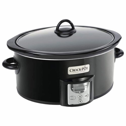 Crock-Pot 4 Quart Digital Count Down Food Slow Cooker Kitchen Appliance,  Black, 1 Piece - Harris Teeter