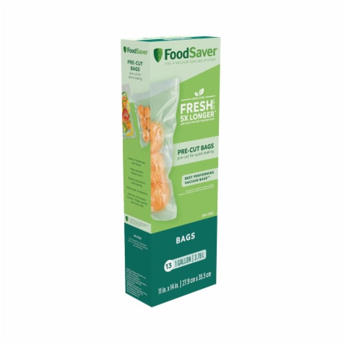 FoodSaver® FreshSaver Vacuum Zipper Gallon Bags, 1 - Kroger